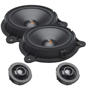 PowerBass OE65C-NS - 6"x9" Direct Fit - Nissan OEM Component Speaker Kit / 80Wmrs - 160Wmax - Pair
