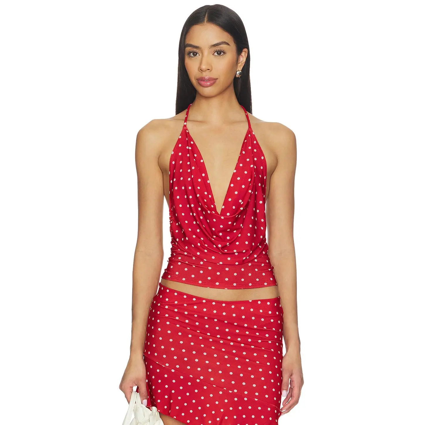Bella Venice x REVOLVE Elsa Top in Red