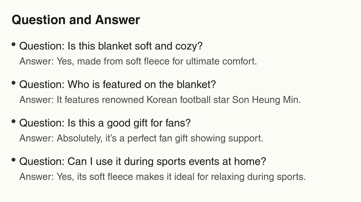Son Heung Min Graphic Throw Blanket - Polyester Fleece Football Star Blanket with Player Image, Sporty Look Korean Fan Gift for Indoors Outdoors