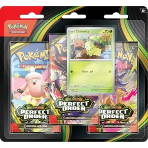 Pokemon TCG: Mega Evolution - Perfect Order 3-Pack Blister