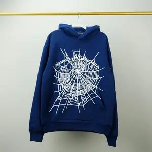 Arachnophobia Spider Web Hoodie Y2K Streetwear Oversized Graphic Pullover Unisex Sweatshirt U