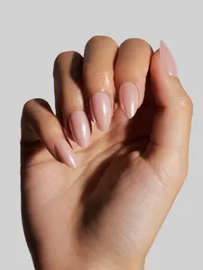 Angelface - baby pink chrome nails