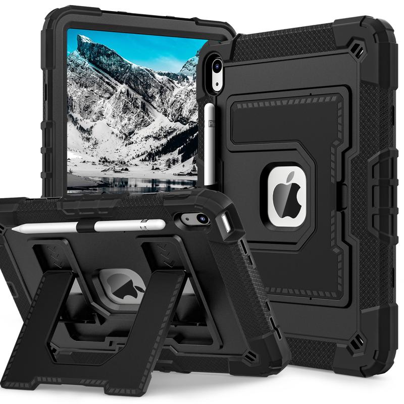 For iPad A16 11th 2025 Case, Tablet Casing, Rugged Shockproof Cover with Handle Stand, Soft Child-Safe Material, Fits 10th and 10.2 9th 8th 7th Tablets