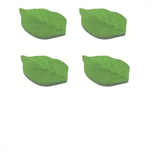 Simulation Tree Leaf Sticky Notes, 1/4/8 Pcs Set, Creative Notepad Message Stickers, Simple and Convenient Wishing Stickers