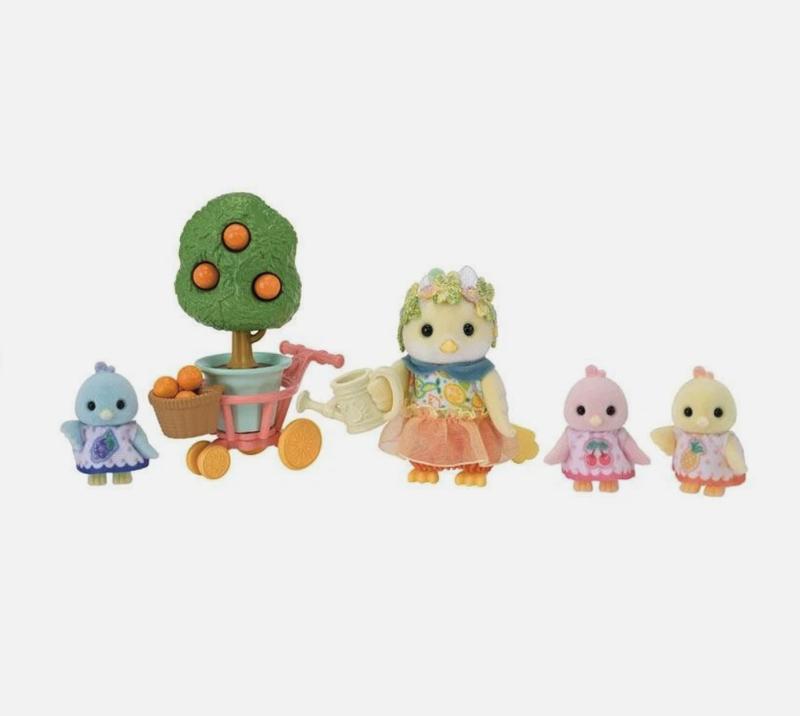 Sylvanian Families Citrus Bird Family Set FS-62 Calico Critters