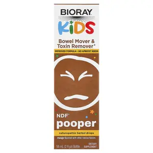 Bioray Kids, NDF® Pooper, Mango, 2 fl oz (59 ml)