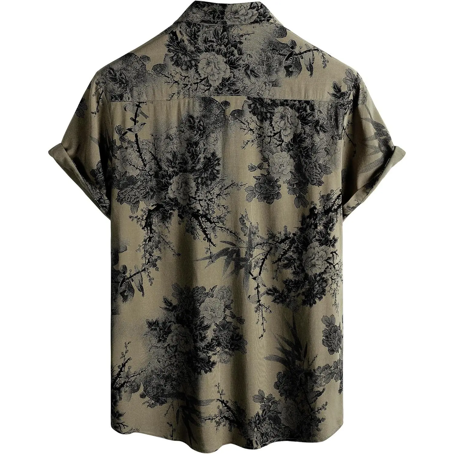 Men's Casual Hawaiian Shirt Short Sleeve Button Down - Tropical Floral Print Summer Beach Shirt Lightweight Breathable Fabric Perfect for Vacation Party Outdoor Leisure Wear Comfortable Fashion Style Men's Casual Hawaiian Shirt Short Sleeve Button Down - Tropical Floral Print Summer Beach Shirt Lightweight Breathable Fabric Perfect for Vacation Party Outdoor Leisure Wear Comfortable Fashion Style