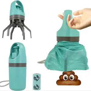 Portable Pet Poop Scooper, Holiday Dog Waste Bag Holder, Outdoor Dog Poop Scoop, Stretchable Litter Scooper, Pet Waste Dispenser, Pet Supplies