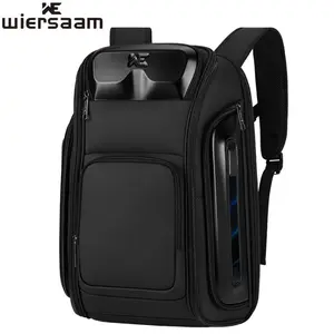New high-end business backpack men's waterproof backpack large capacity multi-function simple atmosphere computer bag light