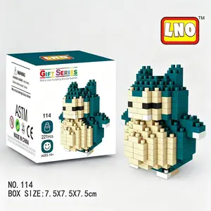 Six Fun Micro-Particle Stem Building Blocks, Enhance Kids' Motor Skills, Perfect Gift for Friends, Compact and Elegant Collectible Toy Blocks