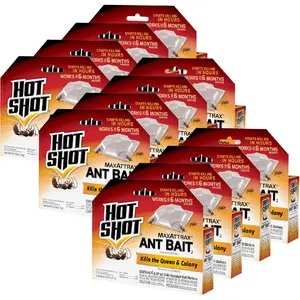 Ant Bait, 0.07 oz Bait Stations, 4 Count, 12 Pack