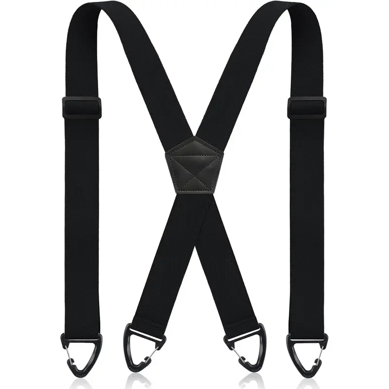 Hidden Suspenders 1.5” Heavy-Duty Work Suspenders – Under Clothing (Men & Women)