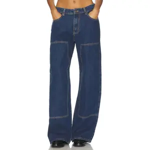 LIONESS Anchor Jean in Mid Blue