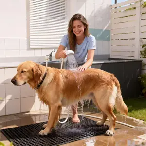 Durable Space-Saving Portable Faucet Shower Head 2-3cm Cylindrical Multi-Functional Handheld Shampooer for Pets Easy Installation No Tools Needed Indoor Outdoor Use Stylish Design Convenient Cleaning Material Style Multifunctional