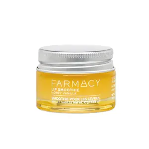 Farmacy Beauty Honey Vanilla Lip Smoothie - Daily Hydrating Peptide Lip Balm with Vitamin C & Shea Butter, Moisturizer, Primer Farmacy Beauty Honey Vanilla Lip Smoothie - Daily Hydrating Peptide Lip Balm with Vitamin C & Shea Butter, Moisturizer, Primer