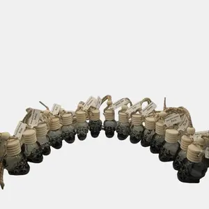 New Collection, Unique Luxury Hotels Fragrances Black Smoked or Clear Skull Car Diffusers.