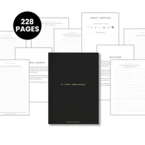 If I Really Knew Myself Diary Book, Self-Cognition Journal for Personal Growth, Inspirational Reading for Inner Reflection