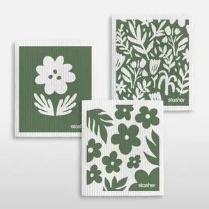 Reusable Swedish Dishcloth 3-Pack