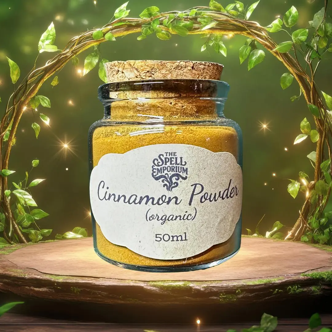 Organic All Natural Cinnamon Powder Spice - Hot Spicy Rich Flavor, Convenient Jar Packaging
