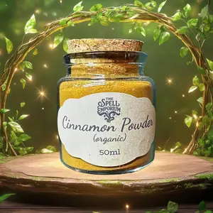 Organic Cinnamon Powder - Natural Spice with Rich Flavor, Convenient Jar Packaging