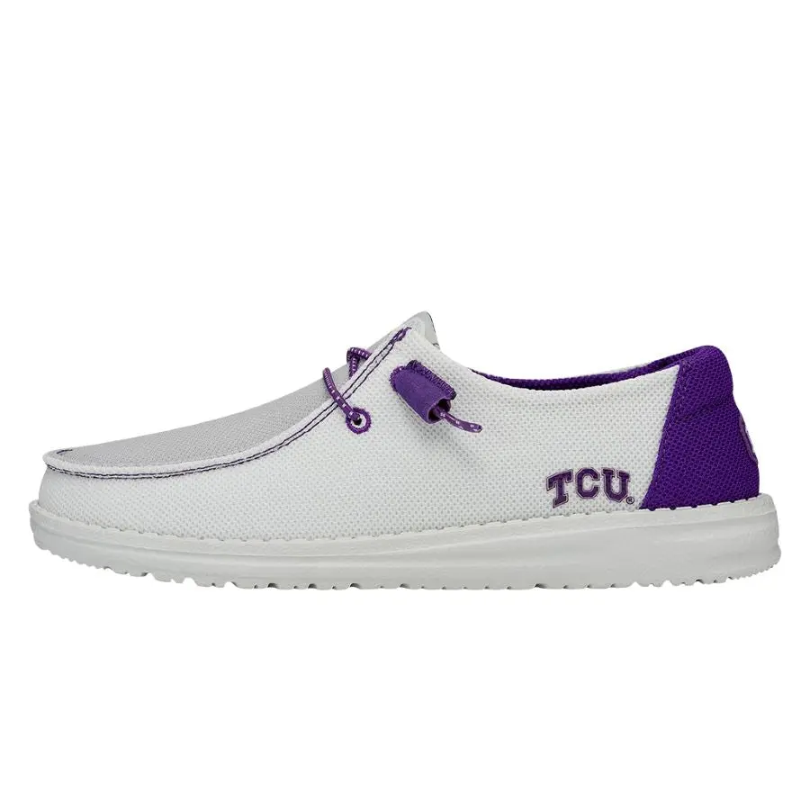 TCU Purple/White