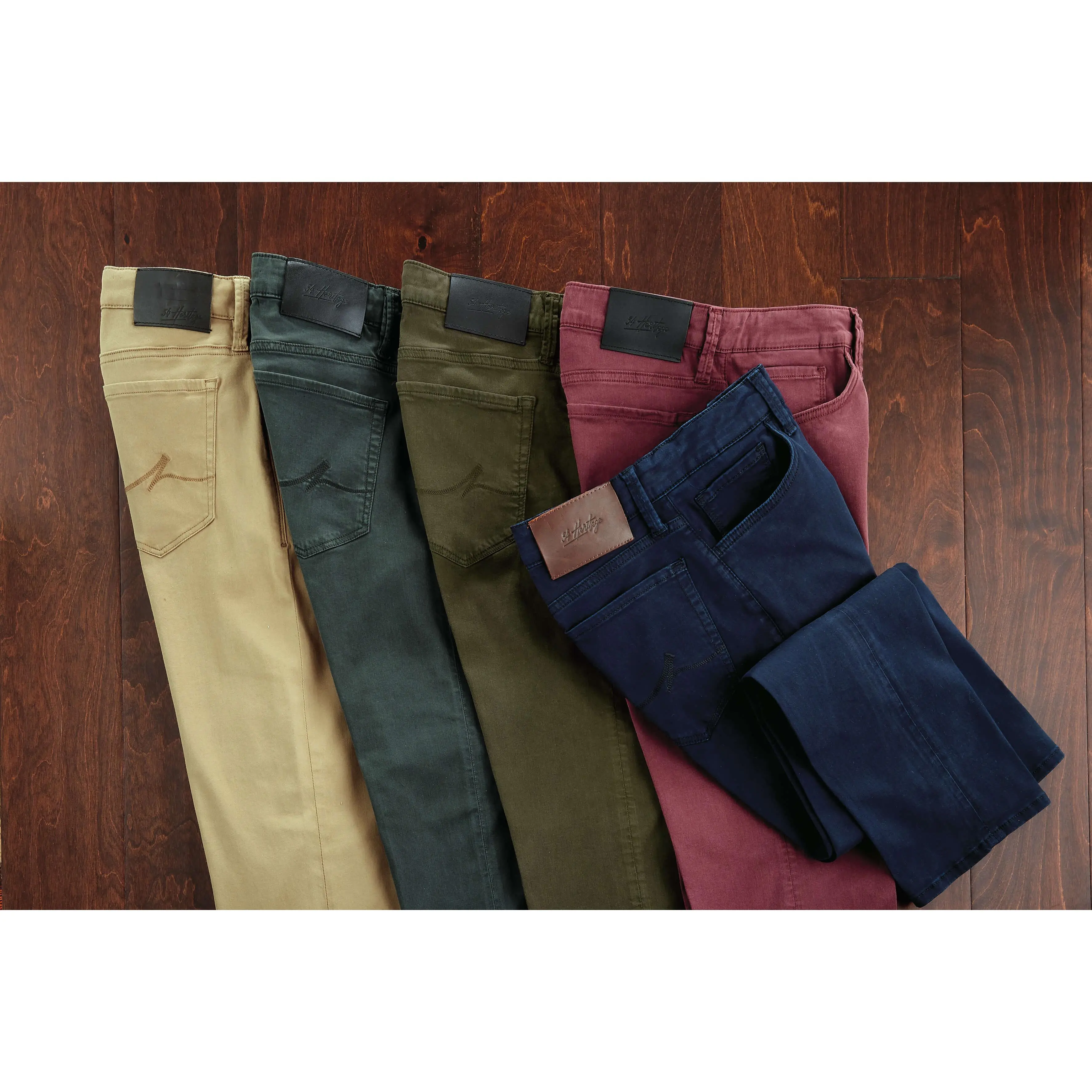 Twill Jeans for Men in a Charisma Straight Leg Style | 5-Pocket Pant, Lightweight Cotton Lyocell Elastane Stretch