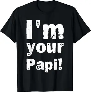 Cotton(pure) Vintage I'm Your Papi Mens Womens T-Shirt