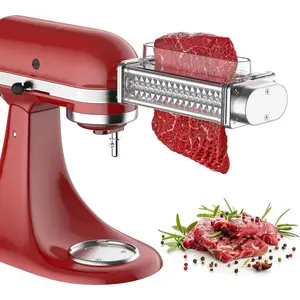 Meat Tenderizer for  Mixer, For Kitchen Aid Meat Tenderizer Attachment for  Stand Mixer, Fully Transparent  Grade Plastic Cover by