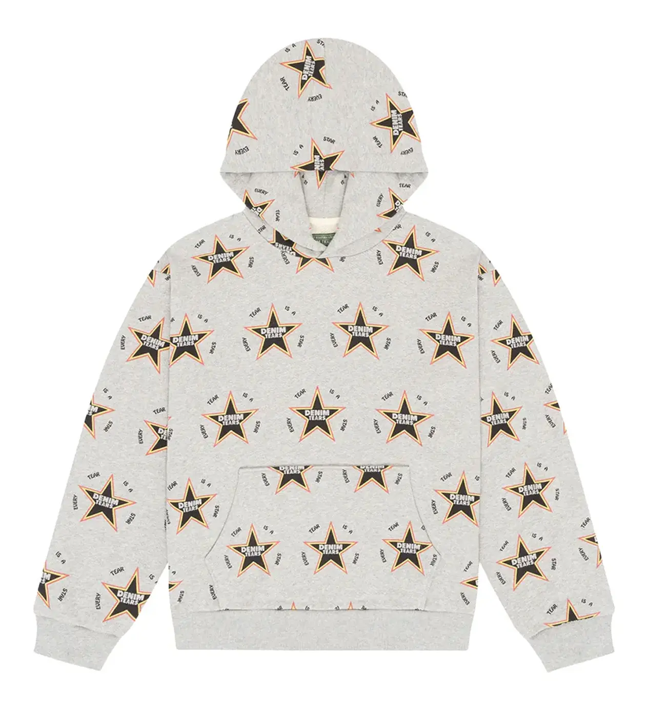 Denim Tears Every Tear Is A Star Hoodie Grey