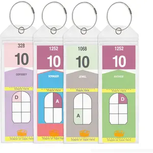 Slim Luggage Tag Pack - Cruise Luggage Tags for Royal Caribbean, Wonder of The Seas, Harmony of The Seas, Oasis of The Seas & Cruise Essentials