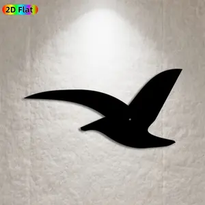 1pc Seagull Metal Wall Art, Dynamic Seagull Statue Mural, Ideal Gift for New Year, Easter, Nature Decor Enthusiasts, Weather-Resistant Metal Wall Decor Wall Sculptures, Perfect for Patio Wall & Garden Fence, Charming Outdoor Decor