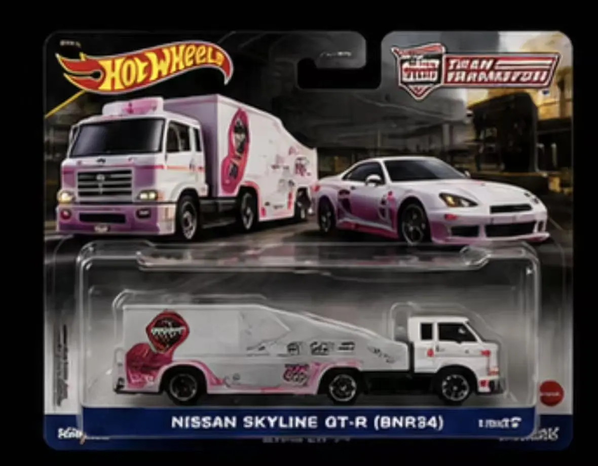 Hot Wheels Diecast Transport Model Cars, Collectible Entertainment Diecast Toys