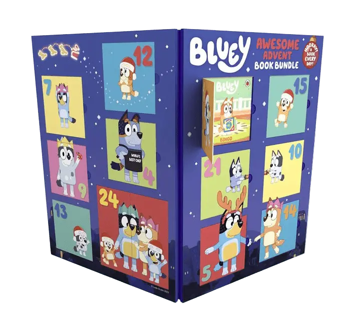 Bluey: Awesome Advent Calendar Book Bundle