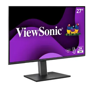 ViewSonic 27" 1440p IPS Ergonomic Monitor with 65W USB-C