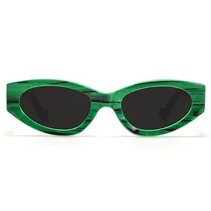 Kat x Money Moves - Green Cateye Sunglasses Kat x Money Moves - Green Cateye Sunglasses