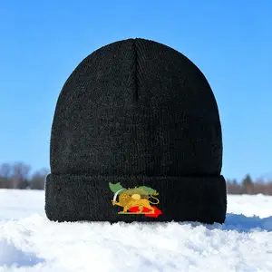 Rasta Lion of Judah Beanie Hat with Ethiopian Flag Colors Embroidered Winter Warm Cap for Outdoor Sports and Casual Wear Suitable for Young Adults and Adults Perfect Christmas  Thanksgiving  New Year  and Birthday