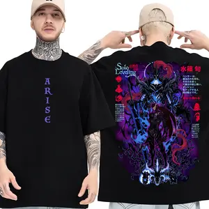 Sung Jin-W00 V3 Character Shirt, Sol0 Levelingg Tee, Arise Anime Color Sweatshirt, Unisex 2024 Hoodie Menswear Top Cotton Breathable