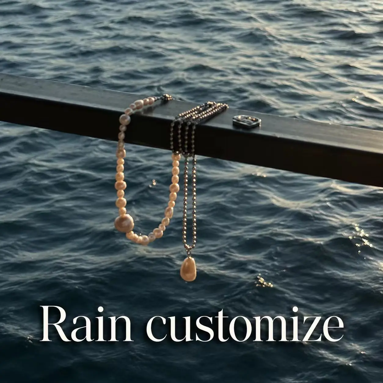 Real Pearl Jewelry Customize on Live Rain Deisgn
