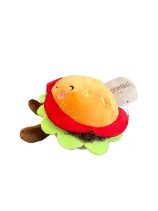4 Inch Mini Food Plush Toys Keychain Set – Cute Burger, Fries & Hot Dog Stuffed Animals, Soft Kawaii Snack Plushies for Kids, Girls, Boys, Christmas Gift, Birthday Gift, Holiday Present, Stocking Stuffers