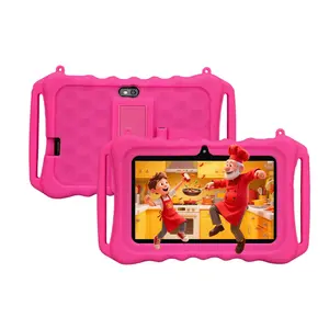 7 Inch Android Tablet, Parental Control Tablet with Protective Case, HD Touch Screen Tablet with Dual Camera, Best Gift for Kids, Touchscreen Tablet