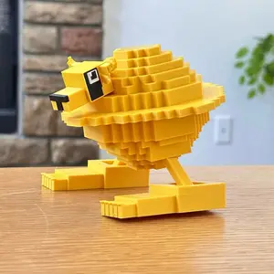 La Vaca Saturno Saturnita - Yellow Figurine Statue