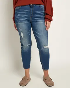 Plus Size Suzi Mid Rise Skinny Jeans