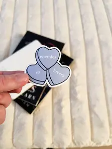 Enemies to lovers kindle sticker