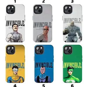 Invincible, Mohawk Mark, Grayson Phone Case Cover Compatible with iPhone X, 11, 12, 13, 14, 15, 16, 17 Plus Pro Promax & SS Galaxy S21-25 Series