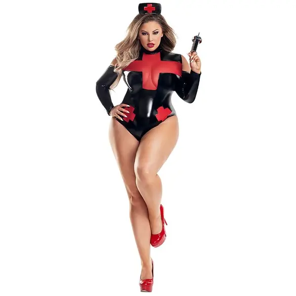 Plus Size Pulse Nurse Costume for Women Plus Size Pulse Nurse Costume for Women