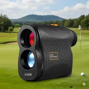 Professional Portable Laser Rangefinder: High-Precision Multi-Function System with 6x Lens, Fast Measurement, Adjustable View, Fog Mode for Outdoor, Hunting, Engineering & Golf Flagstick Multi-Mode.