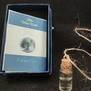 Blue moon water charm x10