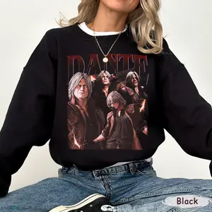 Dante Devil May Cry Vintage Sweatshirt, Gift For Women and Man Unisex T-Shirt