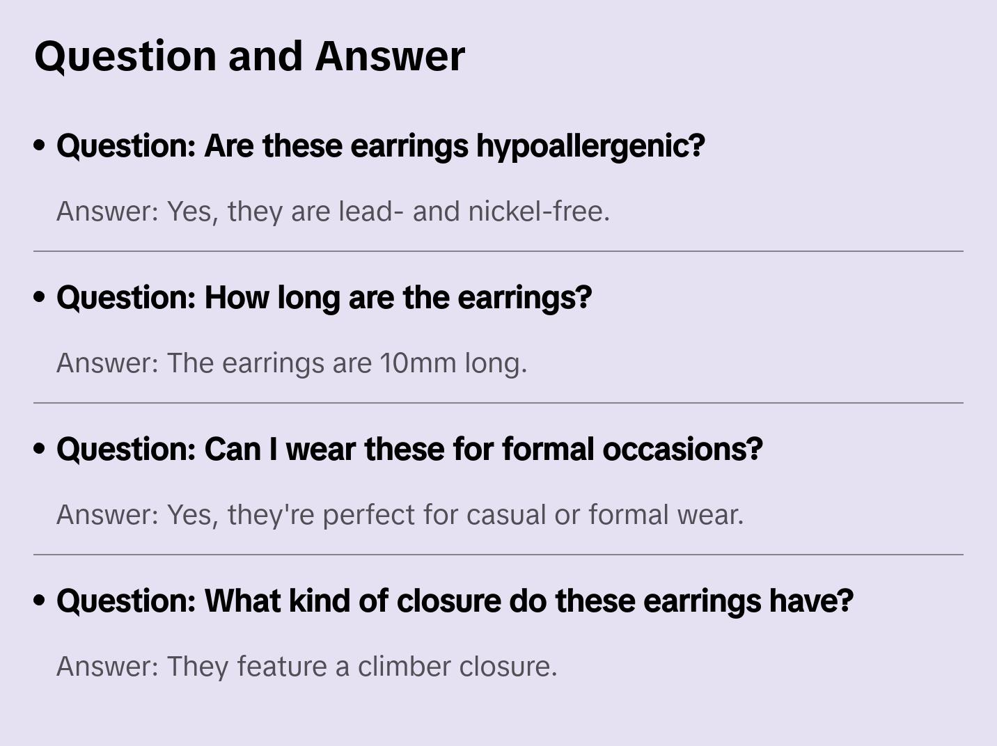 Sterling Silver Fan Earring Climber with Swarovski Crystals