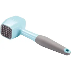 Meat Tenderizer Hammer Mallet With Comfort Grip Rubber Handle, Dual-Sided Meat Pounder For Tenderizing Steak, Beef, Chicken, Lamb, Vegetable, Minced Meat And Hard Candy, Easy To Clean